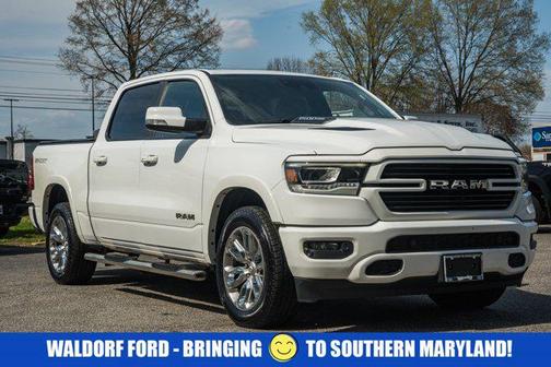 Bright White Clearcoat 2022 RAM 1500 Laramie