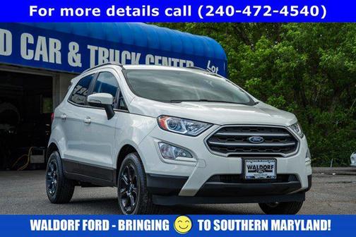 Diamond White 2021 Ford EcoSport SE