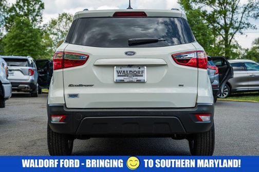 Diamond White 2021 Ford EcoSport SE
