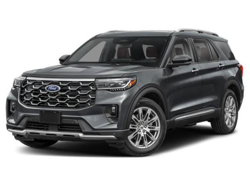 Carbonized Gray Metallic 2026 Ford Explorer Platinum
