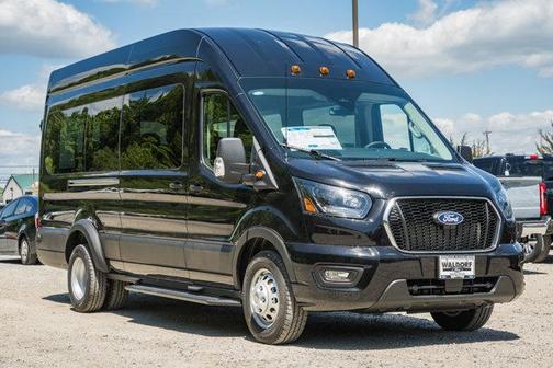 Agate Black Metallic 2026 Ford Transit-350 XLT