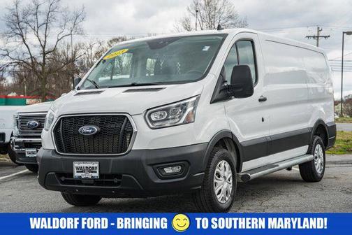 Oxford White 2023 Ford Transit-250 Base
