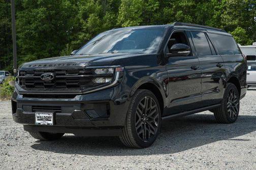 Agate Black Metallic 2026 Ford Expedition Max Platinum