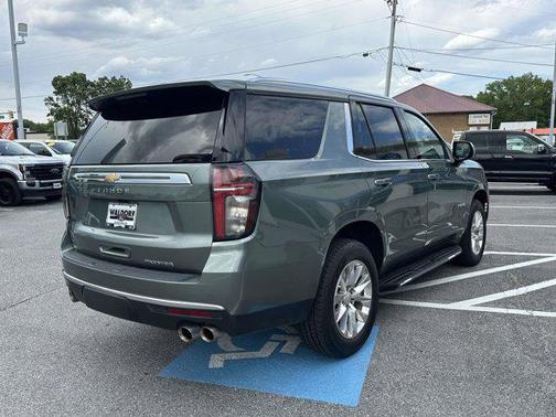 Silver Sage Metallic 2024 Chevrolet Tahoe Premier