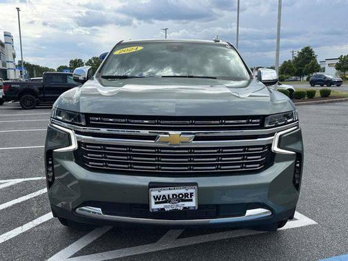 Silver Sage Metallic 2024 Chevrolet Tahoe Premier
