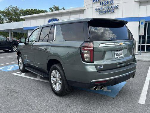 Silver Sage Metallic 2024 Chevrolet Tahoe Premier