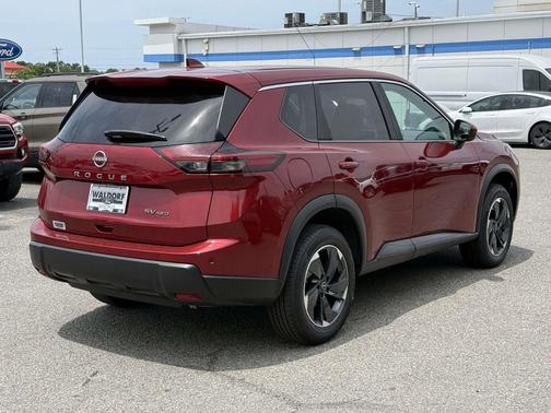 Scarlet Ember Tintcoat 2024 Nissan Rogue SV