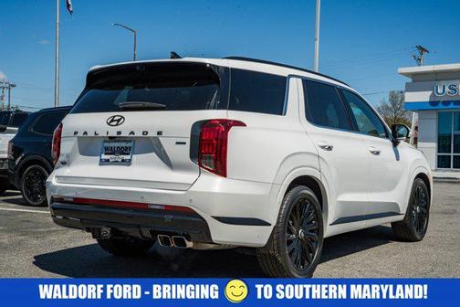 Hyper White 2024 Hyundai PALISADE Calligraphy Night Edition