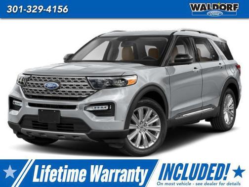 Iconic Silver Metallic 2022 Ford Explorer Limited