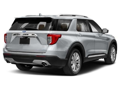 Iconic Silver Metallic 2022 Ford Explorer Limited