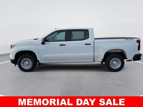 Summit White 2026 Chevrolet Silverado 1500 WT