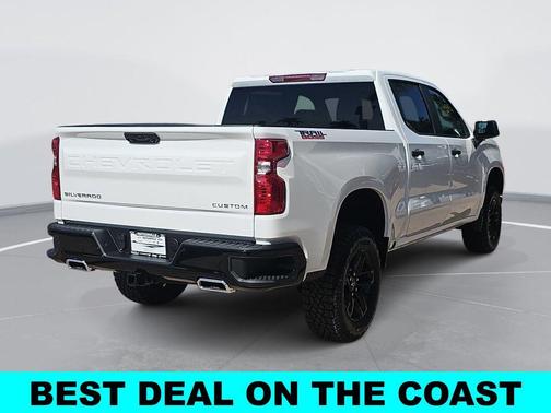 Summit White 2026 Chevrolet Silverado 1500 Custom Trail Boss