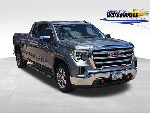 Satin Steel Metallic 2021 GMC Sierra 1500 SLE
