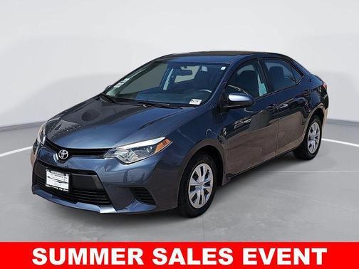 Slate Metallic 2015 Toyota Corolla L