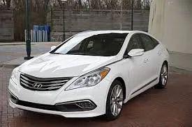White 2016 Hyundai Azera Limited