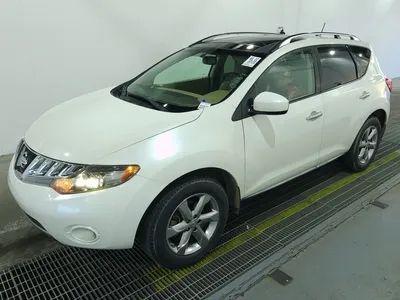 White 2010 Nissan Murano SL