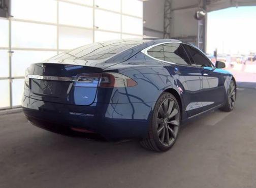 Blue 2016 Tesla Model S 75
