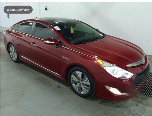 Red 2013 Hyundai SONATA Hybrid Limited