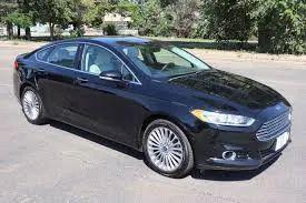 Black 2016 Ford Fusion Titanium