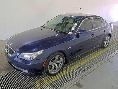 Blue 2008 BMW 528 528i Sedan 4D