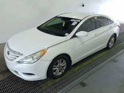 White 2013 Hyundai SONATA GLS