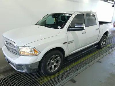 White 2018 RAM 1500 Laramie