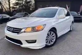 White 2013 Honda Accord Touring