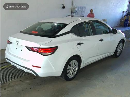 White 2024 Nissan Sentra S