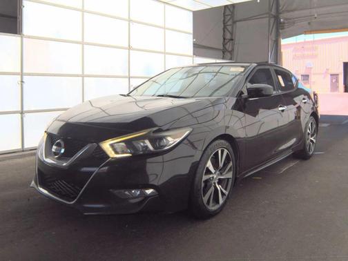 Black 2016 Nissan Maxima 3.5 S