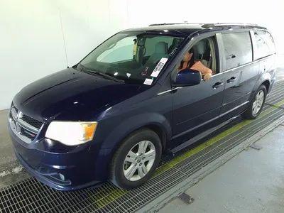 Blue 2013 Dodge Grand Caravan Crew