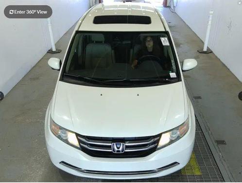 White 2015 Honda Odyssey EX-L