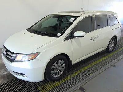 White 2015 Honda Odyssey EX-L