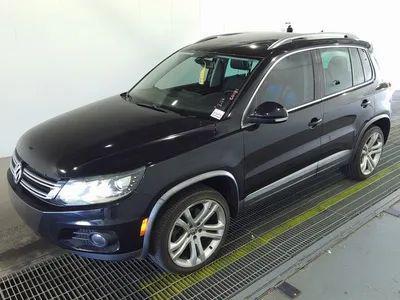 Black 2013 Volkswagen Tiguan SEL