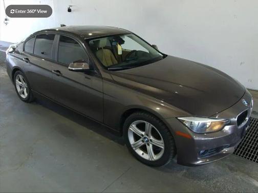 Brown 2014 BMW 328 328i Sedan 4D