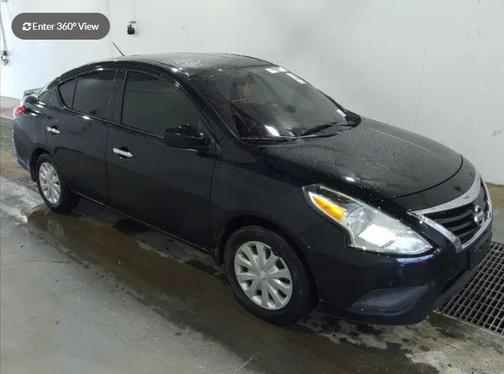 Black 2018 Nissan Versa 1.6 SV