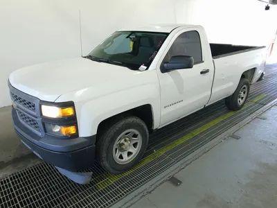 White 2014 Chevrolet Silverado 1500 Work Truck 1WT