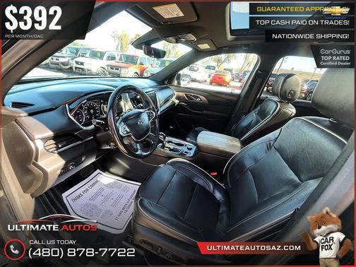 Mosaic Black Metallic 2022 Chevrolet Traverse Premier