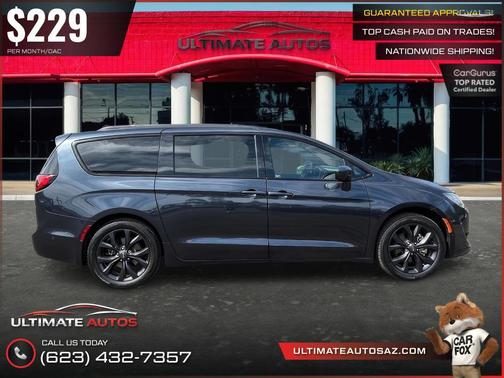 Maximum Steel Metallic Clearcoat 2019 Chrysler Pacifica Touring L