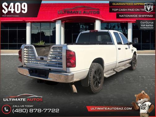 White 2007 Dodge Ram 2500 Laramie Quad Cab