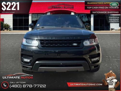 Santorini Black 2016 Land Rover Range Rover Sport 5.0L Supercharged Dynamic
