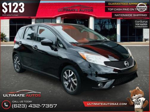 Super Black 2016 Nissan Versa Note SR