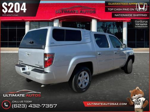 Billet Silver Metallic 2007 Honda Ridgeline RTL