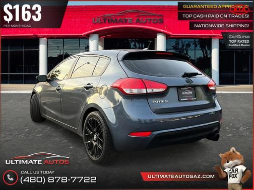 Steel Blue Metallic 2016 Kia Forte LX