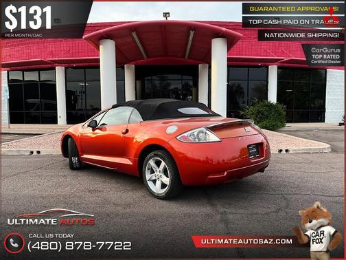 Sunset Pearlescent 2007 Mitsubishi Eclipse Spyder GS