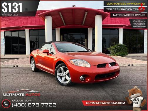 Sunset Pearlescent 2007 Mitsubishi Eclipse Spyder GS