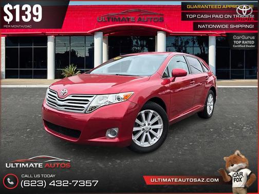Barcelona Red Metallic 2009 Toyota Venza Base
