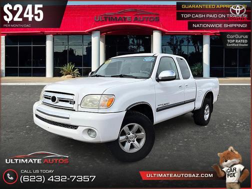Natural White 2005 Toyota Tundra SR5