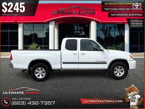 Natural White 2005 Toyota Tundra SR5