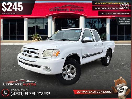 Natural White 2005 Toyota Tundra SR5