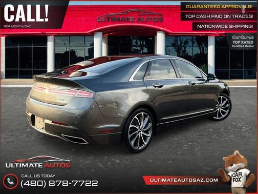 Pewter 2019 Lincoln MKZ Reserve I